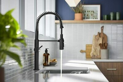 GRIFO COCINA CRUE 1 COM SEMI PRO NEGRO K
