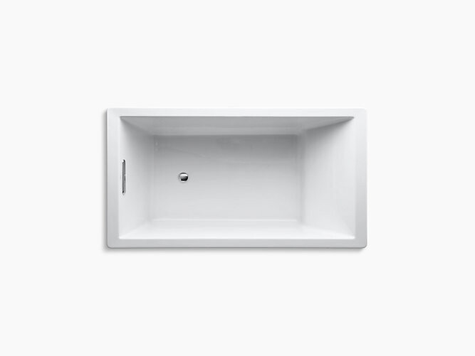 ARTESA UNDERSCORE 66" X 36" BLANCO SIN DRENAJE