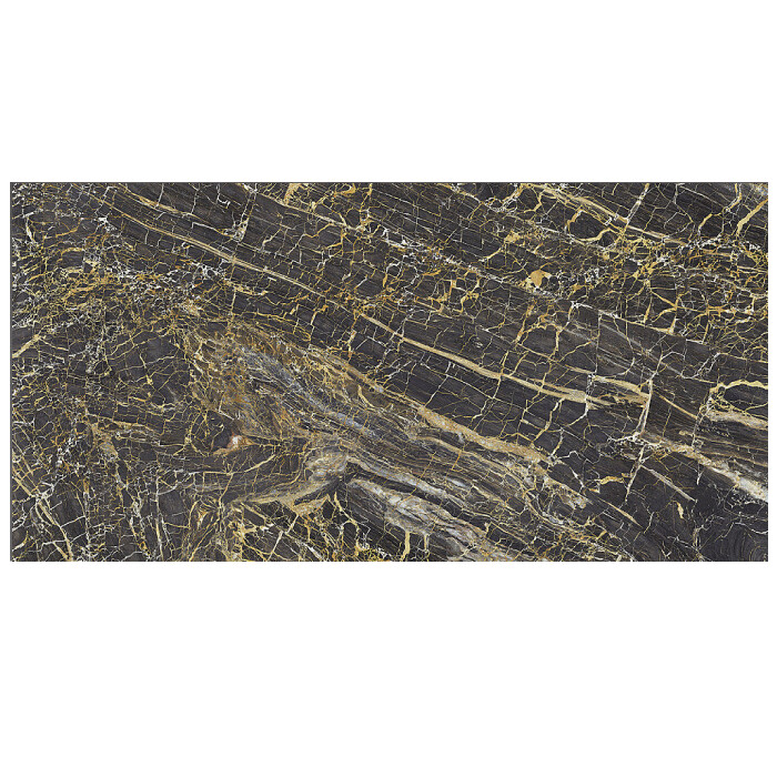 PORCELANATO BLACK GOLDEN PULIDO RECT   60 X 120
