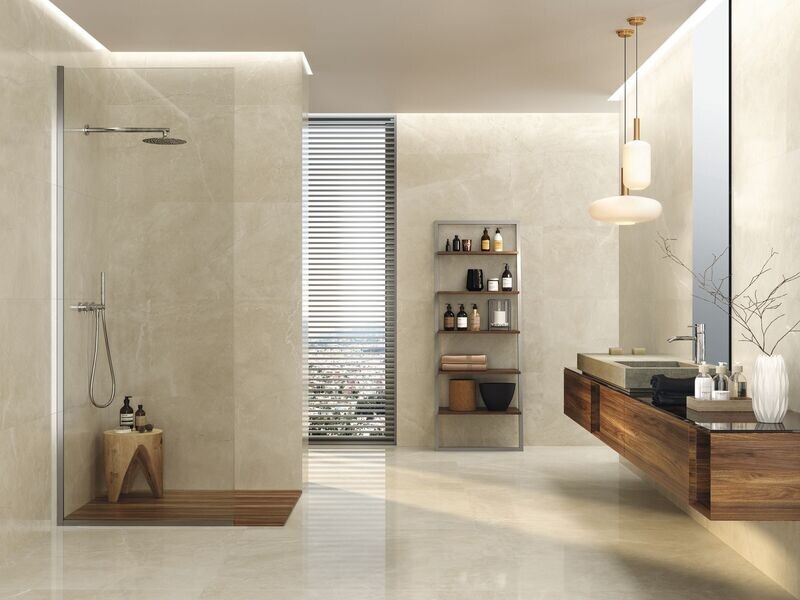 PORCELANATO BAYONA IVORY NATURAL RECT 60 X 120