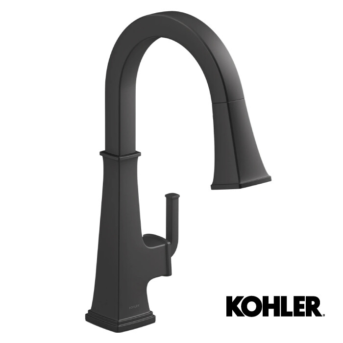 GRIFO COCINA RIFF 1 COM PULL OUT NEGRO   K