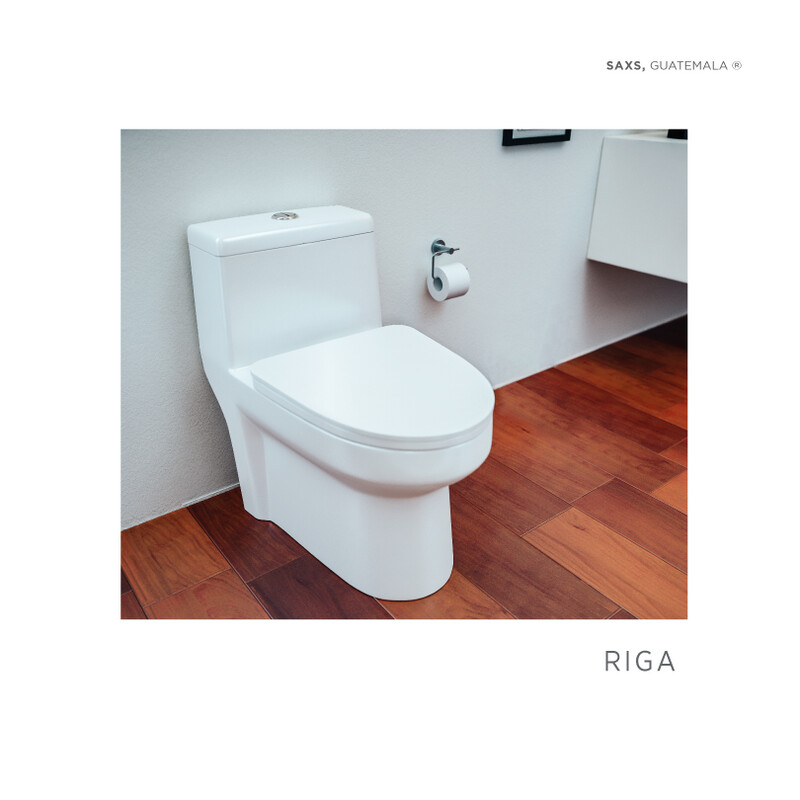 INODORO RIGA 1 PIEZA BLANCO FV
