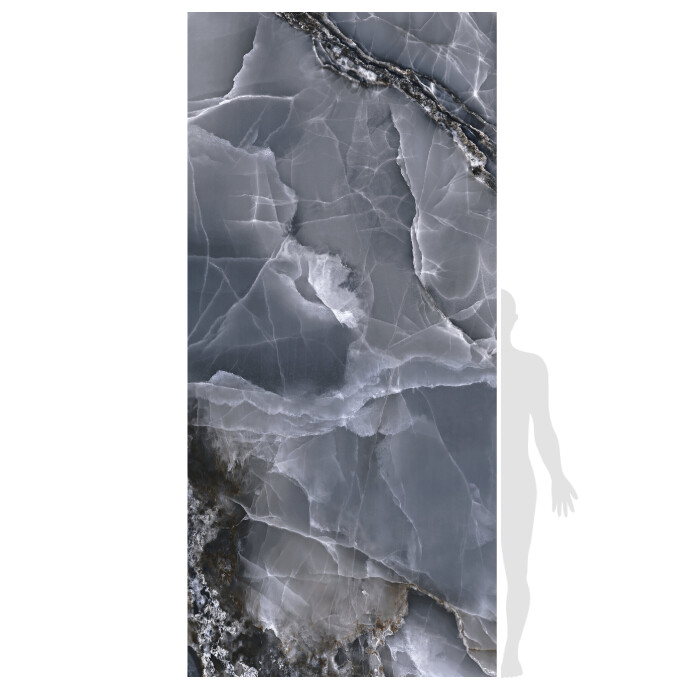 ONYX BLEU PULIDO   120 X 260