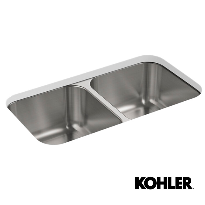 LAVATRAST 2 FOS UNDER MCALLISTER ACERO INOX K