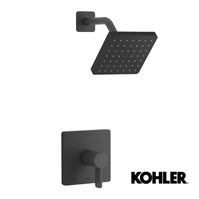 GRIFO DUCHA PARALLEL 1 COM NEGRO   K
