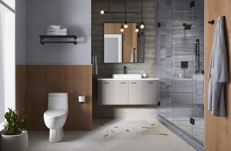 GRIFO ARTESA/DUCHA PARALLEL 1 COM NEGRO K