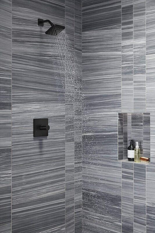 GRIFO DUCHA PARALLEL 1 COM NEGRO K