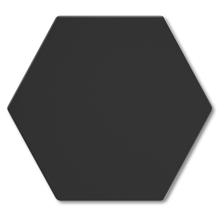 HEXA SOLID BLACK   25.8 X 29