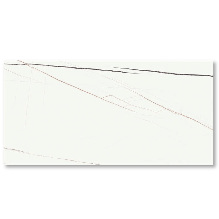 PORCELANATO SYMPHONY WHITE PULIDO   60 X 120