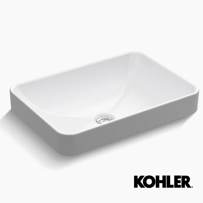 LAVAM VOX RECTANGULAR VESSEL SIN CUBIERTA GRIFO  K