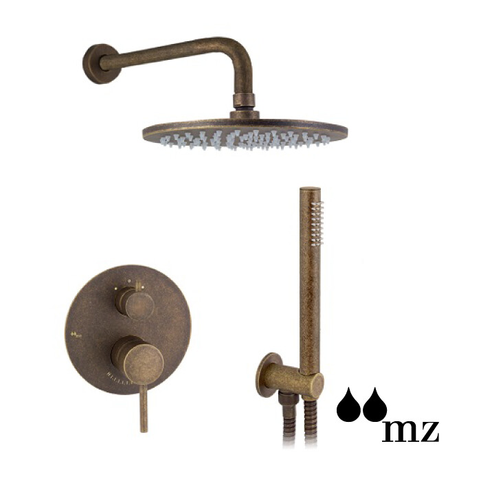 GRIFO DUCHA CON TELEFONO DE MANO MINIMA FORJA  MZ