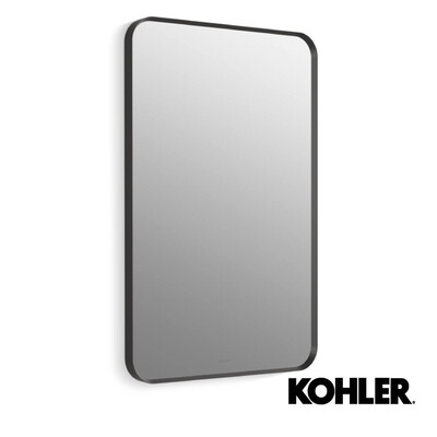 ESPEJO ESSENTIAL RECTANGULAR 22 ESPEJO ESSENTIAL RECTANGULAR 22" X 34" NEGRO MATE K