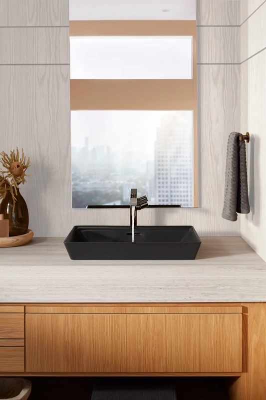 LAVAM BRAZN RECTANGULAR CON DECK HONEY BLACK K