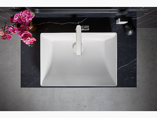 LAVAM BRAZN VESSEL RECTANGULAR SIN DECK BLANCO K