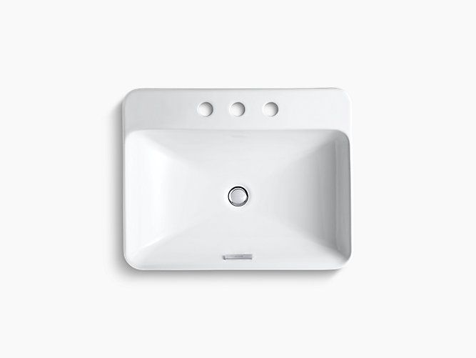 LAVAM VOX RECTANGULAR VESSEL 8" K