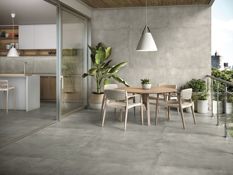 PORCELANATO DISTRICT SILVER RECTIFICADO 60 X 120