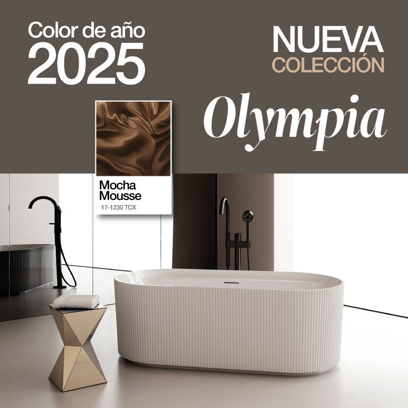 Bañera Olympia Moka Zenon 170×80 cm | Acrílico Soft — Moka Elegante & Diseño Spa