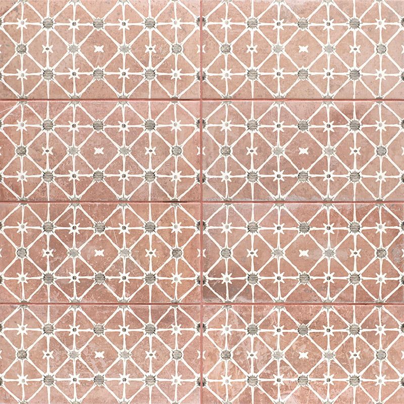 PORCELANATO DECOR ARGILE ROSE 15 X 30