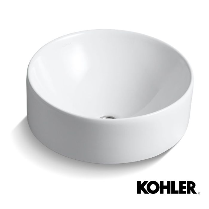 LAVAMANOS VOX ROUND VESSEL BLANCO K