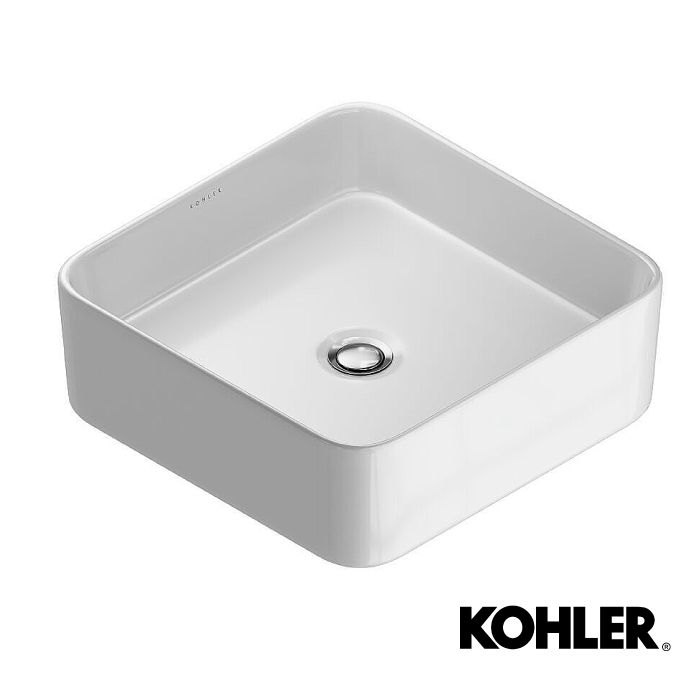 LAVAMANOS VOX LITE CUADRADO VESSEL BLANCO  K