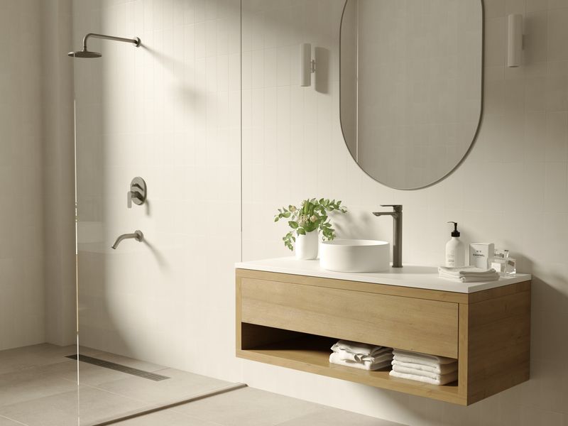 GRIFO DUCHA 1 COM COTY GUNMETAL FV