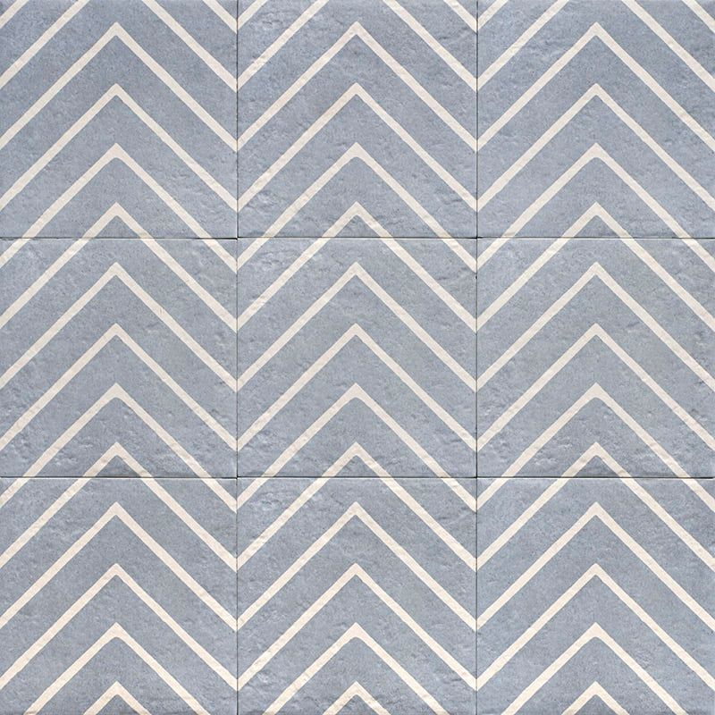 PORCELANATO DECOR BLUE ONE   20 X 20