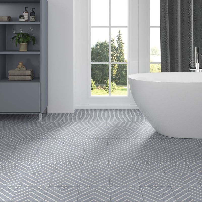 PORCELANATO DECOR BLUE ONE 20 X 20