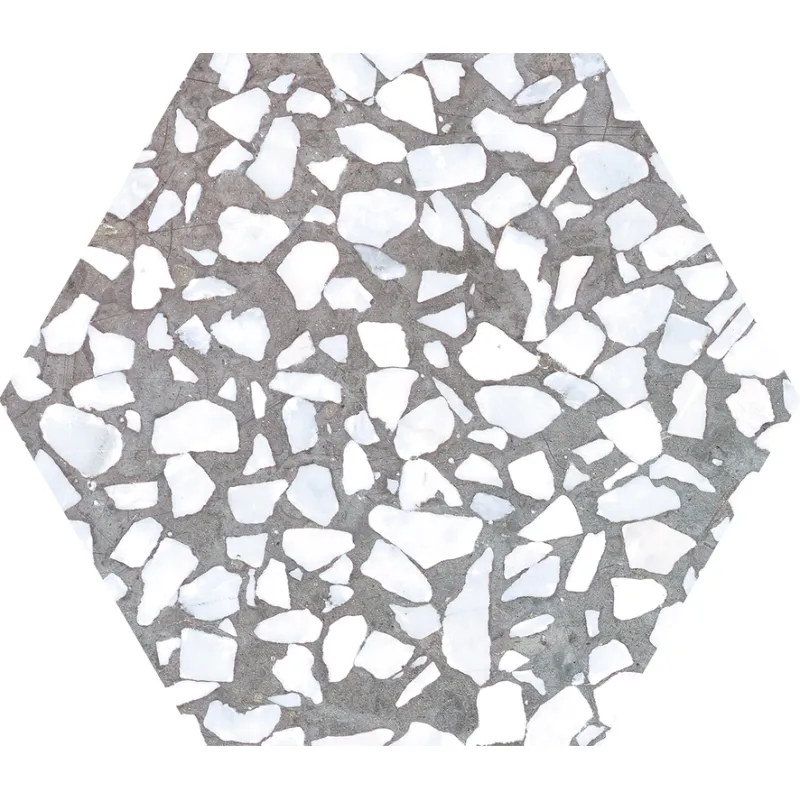 PORCELANATO RIAZZA HEX GRIGIO   23.2 X 26.7