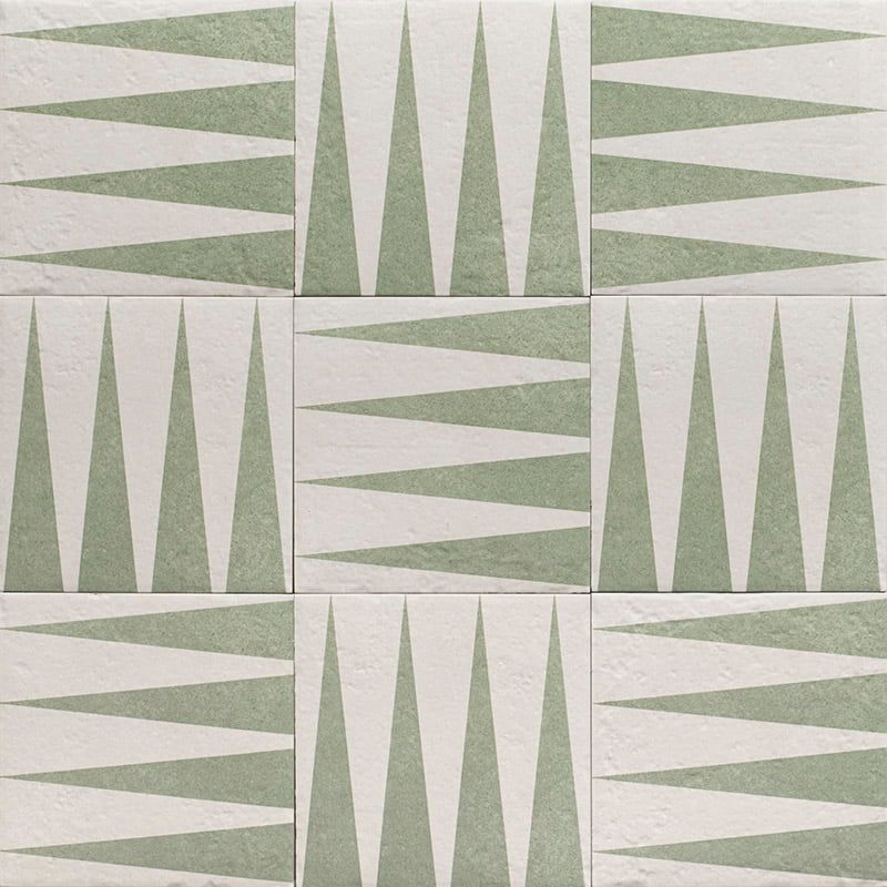 PORCELANATO DECOR GREEN FOUR   20 X 20