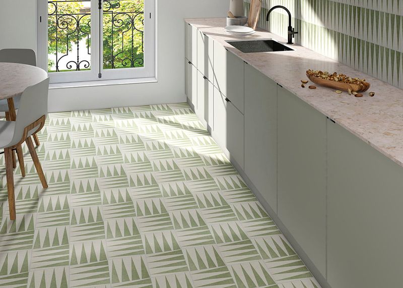 PORCELANATO DECOR GREEN FOUR 20 X 20
