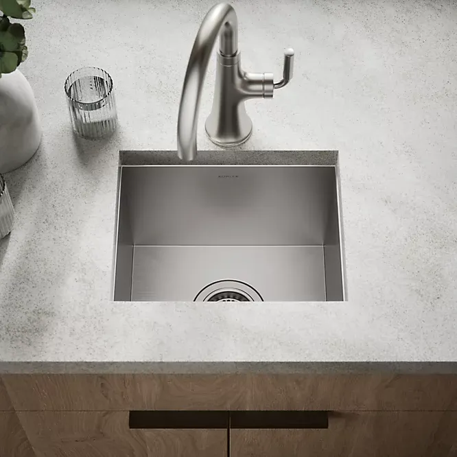 SINK DE BAR LYRIC 1 HOYO 15" ACERO INOX K
