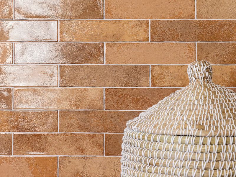 OKEN OCHRE BRILLO AZULEJO 7.5 X 30