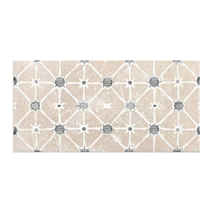 PORCELANATO DECOR ARGILE WHITE   15 X 30