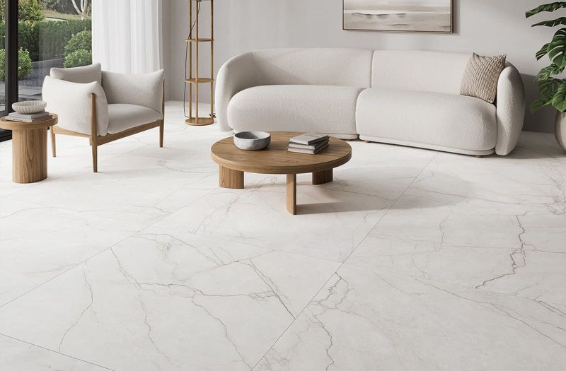 PORCELANATO CLASS BIANCO RECT 60 X 120