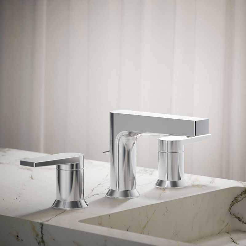 GRIFO LAVAM TAUT 8" PLATEADO K