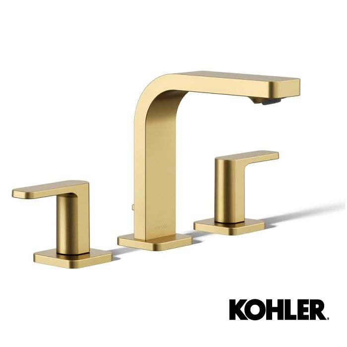 GRIFO LAVAM 8" PARALLEL VIBRANT BRUSHED MODERNE BRASS   K