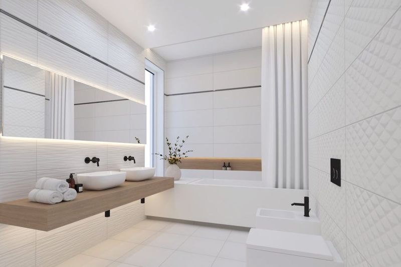 OPTIC NEVE SATIN RECT AZULEJO 30 X 90