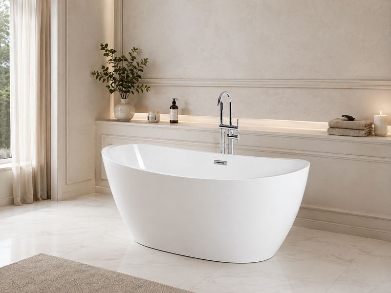 ARTESA FREESTANDING WTM-02588  BLANCA    1.70 X 0.79 X 0.725
