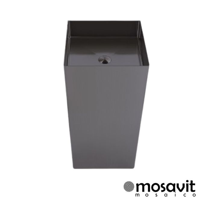 LAVAMANOS FREESTANDING CUADRADO METAL BLACK 39.6 X 39.6 X 83 LAVAMANOS FREESTANDING CUADRADO METAL BLACK 39.6 X 39.6 X 83
