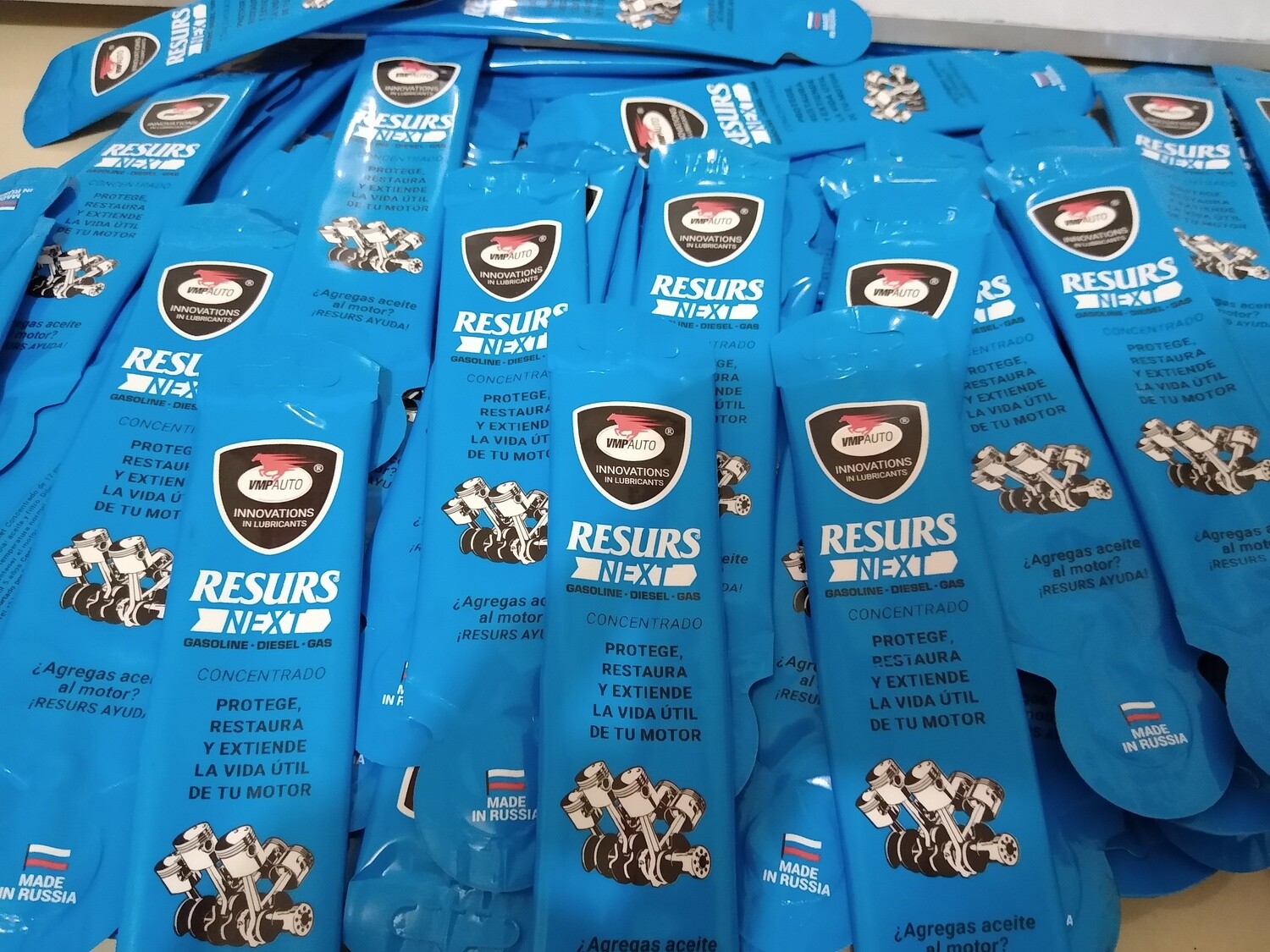 RESURS NEXT CONCENTRADO EN SACHET DE 17 GRAMOS.