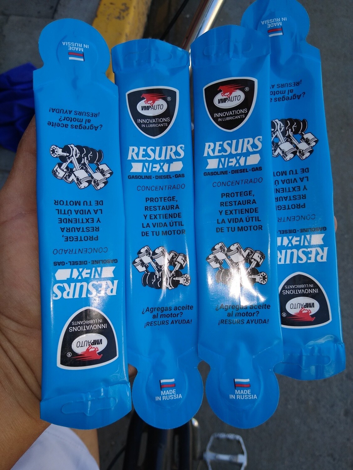 RESURS NEXT CONCENTRADO EN SACHET DE 17 GRAMOS.