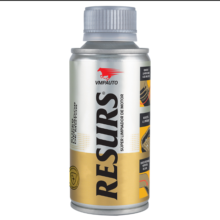 RESURS DE 100 ML. SUPER LIMPIADOR Y DESCARBONIZADOR PARA MOTOR.