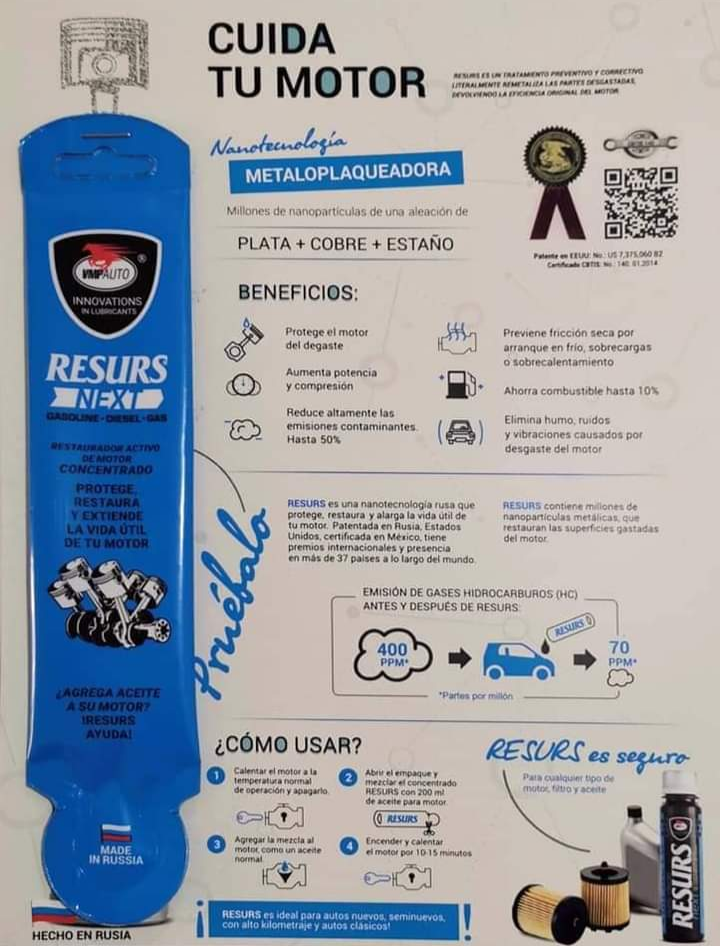 RESURS NEXT CONCENTRADO EN SACHET DE 17 GRAMOS.