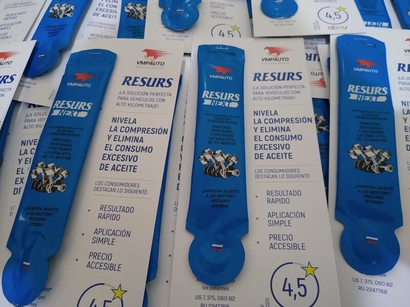 RESURS NEXT CONCENTRADO EN SACHET DE 17 GRAMOS.