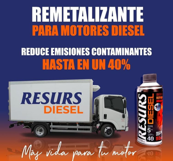 RESURS TOTAL ENGINE DIÉSEL DE 350 GRAMOS.