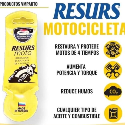 RESURS MOTO NEXT CONCENTRADO EN SACHET DE 10 GRAMOS.