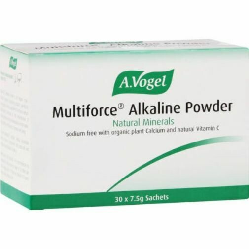 A.Vogel Multiforce Alkaline Powder sachets 30's A.Vogel Multiforce Alkaline Powder sachets 30's