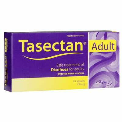 Tasectan Adult capsules 8's