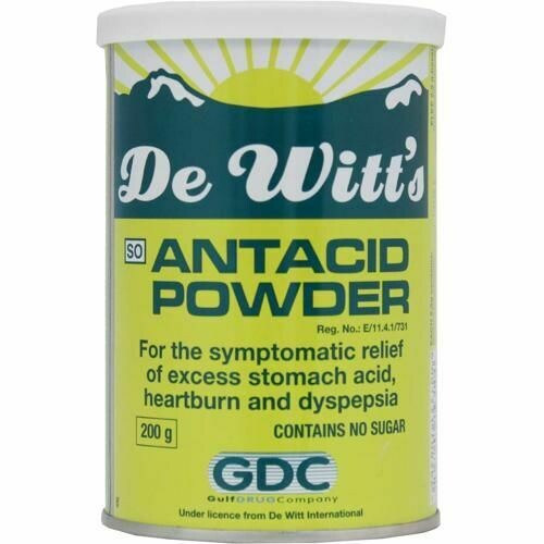 De Witt's Antacid powder 200g De Witt's Antacid powder 200g