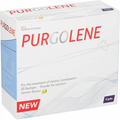 Purgolene pediatric sachets 8&#39;s